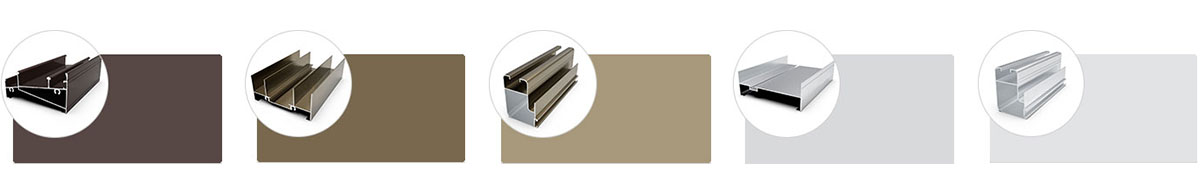 Aluminum Profiles for Window And Door Philipines Surface Treatment