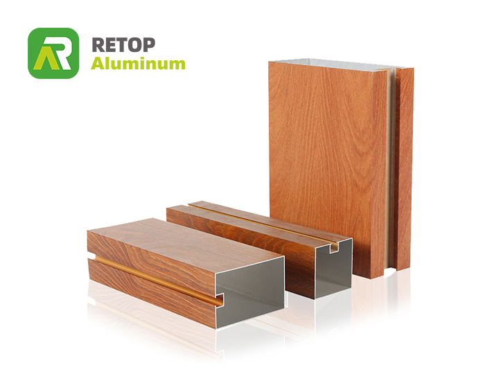 news listWhat is the wood grain aluminium profile process flow?