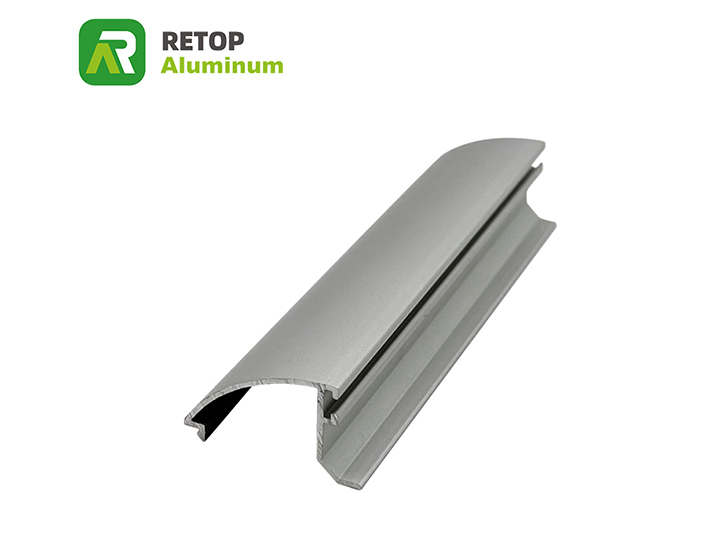 Aluminium casement window section