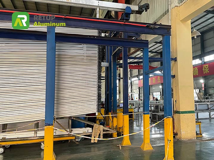 Retop aluminum profiles factory