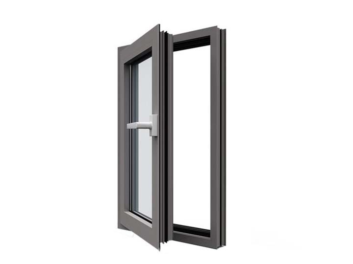 Aluminium casement window sections