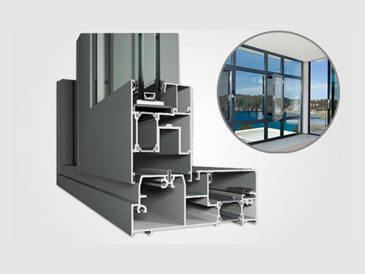 Aluminium door and window