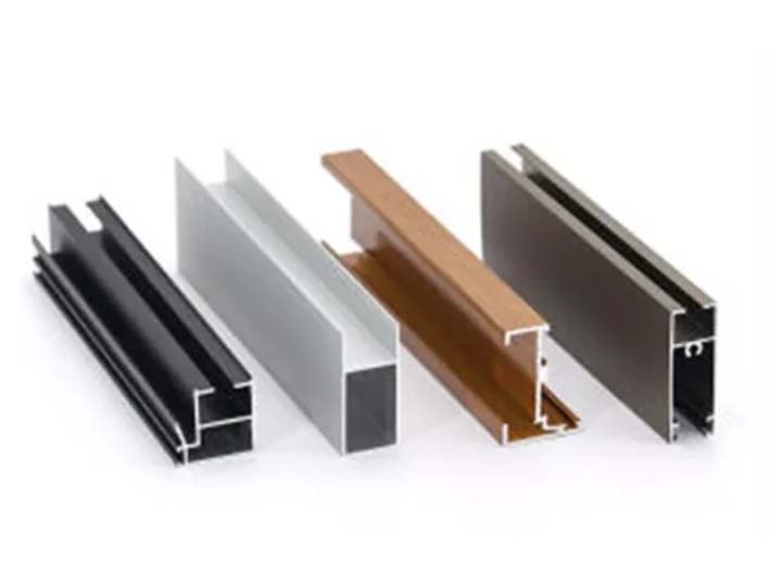 Aluminium door frame profiles