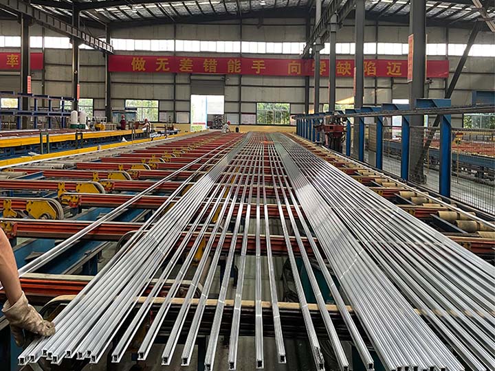 Retop aluminum profiles