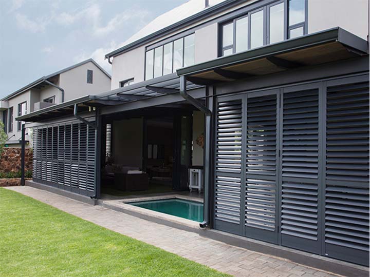 aluminium exterior shutter