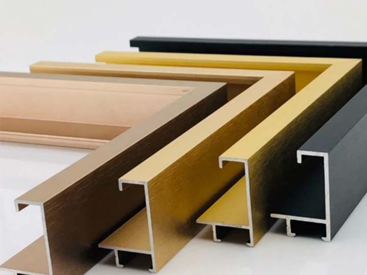 aluminum picture frame extrusions